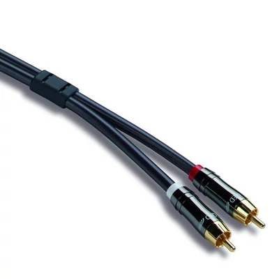 QED QE6101 1m 2x RCA apa - 2x RCA apa kábel