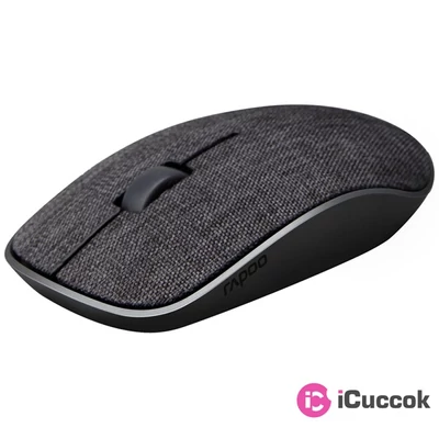 Rapoo "M200 PLUS" Bluetooth vezeték nélküli fekete egér