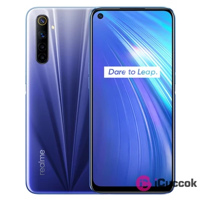 Realme 6 6,5" LTE 4/64GB Dual SIM kék okostelefon