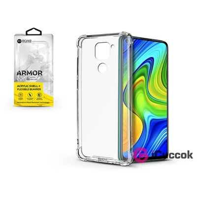 Roar KC0548 Roar Armor Xiaomi Redmi Note 9 átlátszó ütésálló szilikon védőtok