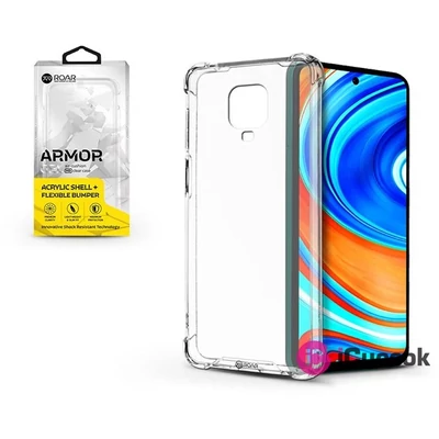 Roar KC0550 Roar Armor Xiaomi Redmi Note 9 PRO/Note 9s átlátszó ütésálló szilikon védőtok