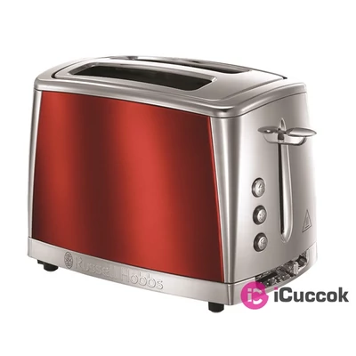 Russell Hobbs 23220-56/RH Luna piros kenyérpirító