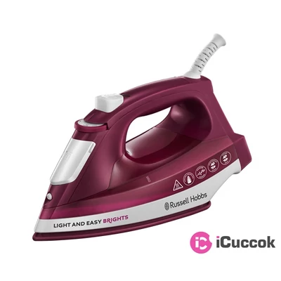 Russell Hobbs 24820-56/RH Light&Easy eper piros gőzölős vasaló