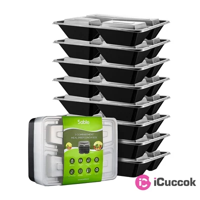 Sable SA-PS055 20db-os műanyag ételdoboz