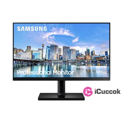 Samsung 23,8" F24T450FQR LED IPS HDMI fekete monitor