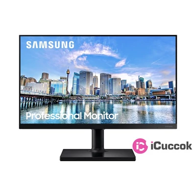 Samsung 23,8" F24T450FQU LED IPS HDMI fekete monitor