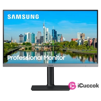 Samsung 24" F24T650FYU LED IPS HDMI Display port kékes sötétszürke monitor