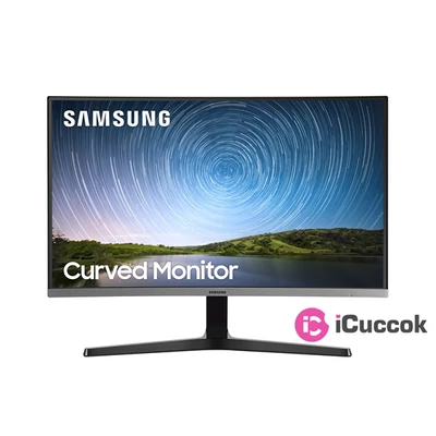 Samsung 26,9" C27R500FHR LED HDMI ívelt kijelzős kékes sötétszürke monitor