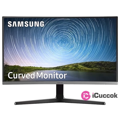 Samsung 26,9" C27R500FHU LED HDMI ívelt kijelzős kékes sötétszürke monitor