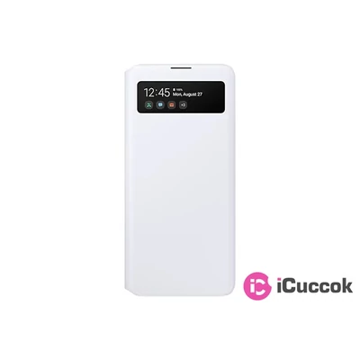 Samsung EF-EA515PWEG Galaxy A51 fehér s-view wallet cover tok