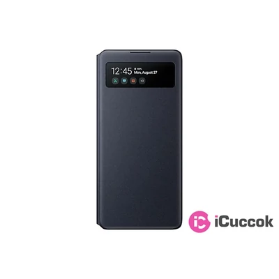Samsung EF-EG770PBEG Galaxy S10 Lite fekete s-view wallet cover tok