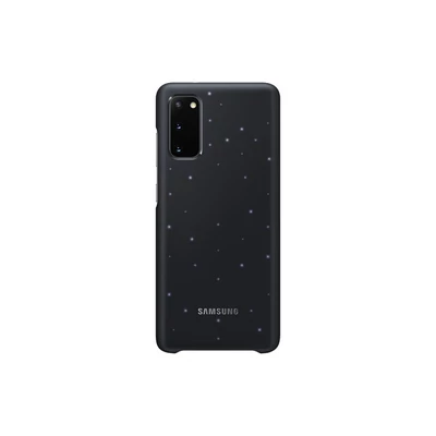 Samsung EF-KG980CBEGEU Galaxy S20 fekete LED cover hátlap