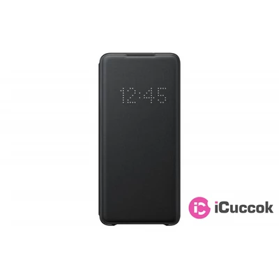 Samsung EF-NG985PBEGEU Galaxy S20+ fekete LED view tok