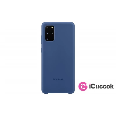 Samsung EF-PG985TNEGEU Galaxy S20+ sötétkék szilikon hátlap