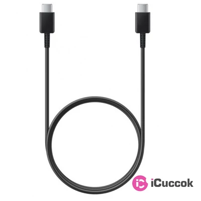 Samsung EP-DA705BBEG fekete Type-C - Type-C kábel