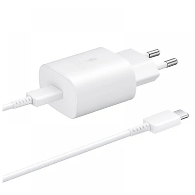 Samsung EP-TA800XWEG 25W USB Type-C fehér hálózati töltő