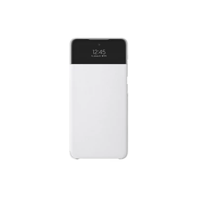 Samsung OSAM-EF-EA525PWEG Galaxy A52 s-view fehér oldalra nyíló tok