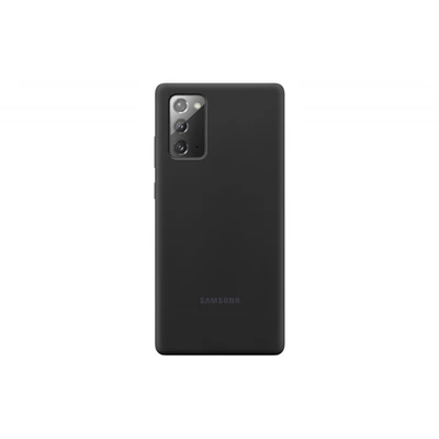 Samsung OSAM-EF-PN980TBEG Galaxy Note 20 fekete szilikon hátlap