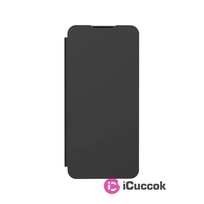 Samsung OSAM-GP-FWA217AMAB Galaxy A21s fekete oldalra nyíló tok