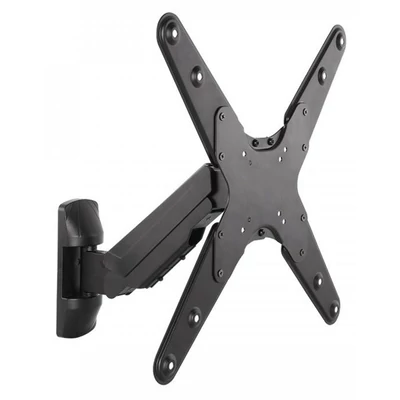 Sbox SLCD-2444 23"-55" VESA 400x400 gáz rugós dönthető, forgatható TV fali konzol
