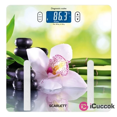 Scarlett SCBS33ED10 diagnosztikai 3:1 személymérleg