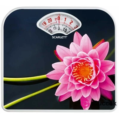 Scarlett SCBS33M043 lótusz mechanikus mintás személymérleg