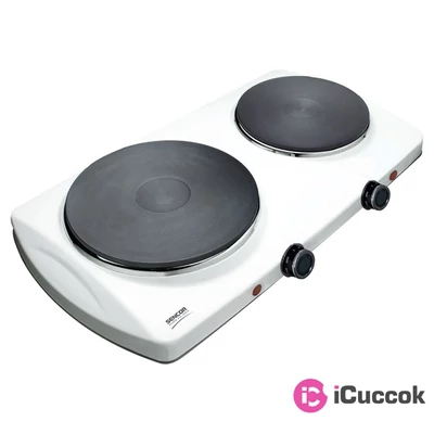 Sencor SCP 2253WH-EUE3 fehér dupla elektromos főzőlap