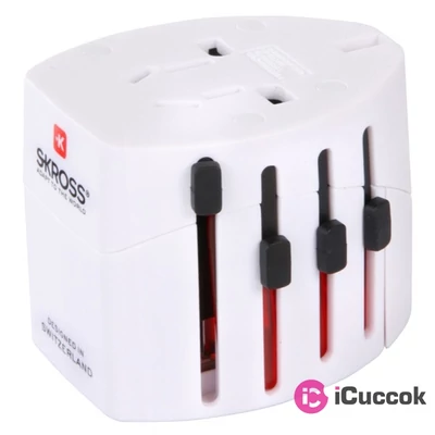 Skross SKR-WORLDEVO hálozati adapteraljzat univerzális (world)