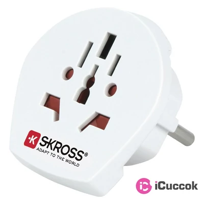 Skross SKR-WORLDTOEU hálózati adapter 12db/doboz