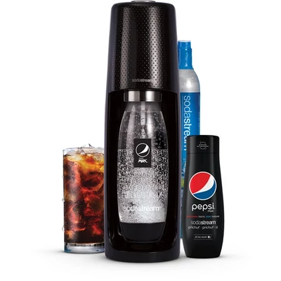 SodaStream Spirit Black Pepsi szódagép szett
