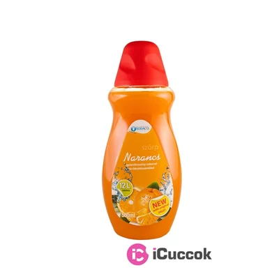 Sodaco 1:23 500ml narancs gyümölcs szörp