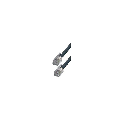 Somogyi USE T 5-5BK/X 5m 6P4C d-d fekete telefon vezeték