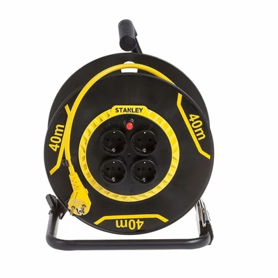 Stanley SXECCL26BVE IP20 40m H05VV-F 3G1,5 kábeldob