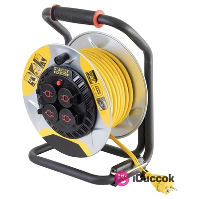 Stanley SXECCM2FASE IP44 25m H07RN-F 3G1,5 kábeldob