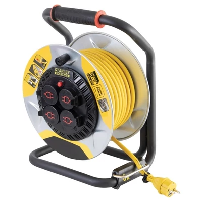 Stanley SXECCM2FAVE IP44 40m H07RN-F 3G1,5 kábeldob