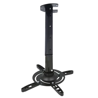 Stell SHO 1090B 40-62cm, 15°, 15kg fekete mennyezeti kihúzható projektor tartó