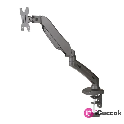 Stell SOS 1710 13"-32" VESA 100x100 Single gázdugattyús asztali monitor tartó konzol