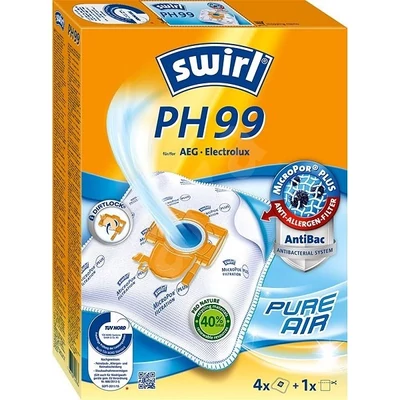 Swirl PH 99 MP 4 db porzsák + 1 db szűrő