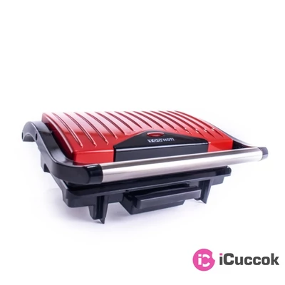TOO CG-404R-1500W piros kontakt grill