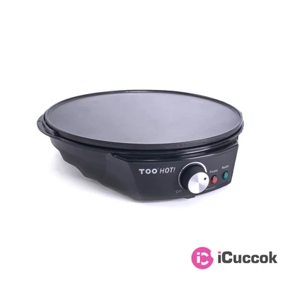 TOO CM-303B-1200W fekete grill-és palacsintasütő