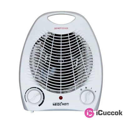 TOO FH-121 2000W fehér ventilátoros hősugárzó