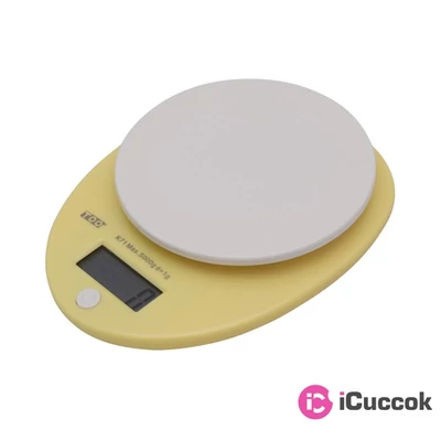 TOO KSC-111-Y sárga elektronikus konyhai mérleg
