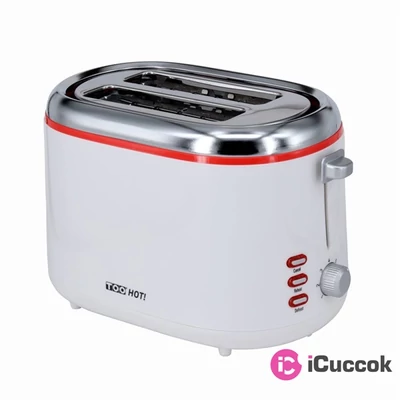 TOO TO-343-WR 850W fehér kenyérpirító