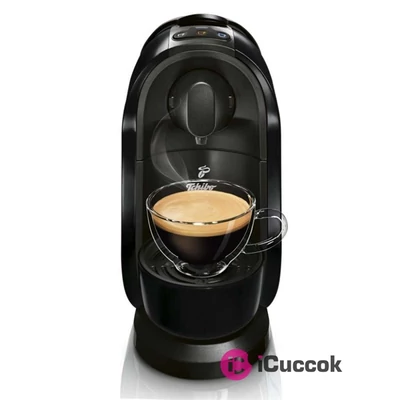 Tchibo Cafissimo PURE 18 bar fekete kapszulás kávéfőző