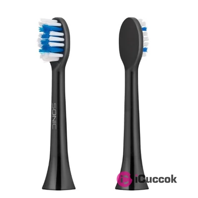 Teesa TSA8018 SONIC BLACK hard komplet fogkefefej elektromos fogkeféhez