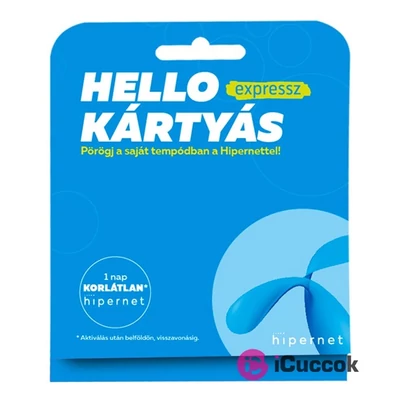 Telenor Hello Kártyás Expressz csomag