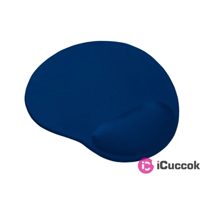 Trust Bigfoot zselés csuklótámaszos kék egérpad