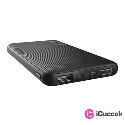 Trust Primo 10000mAh fekete power bank