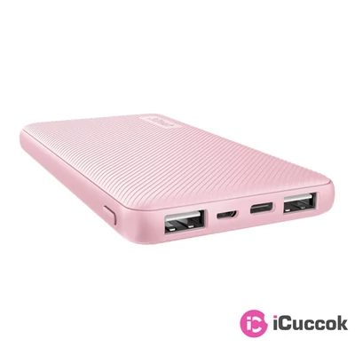 Trust Primo 10000mAh pink power bank