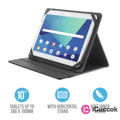 Trust Primo Folio 10"-os fekete tablet tok
